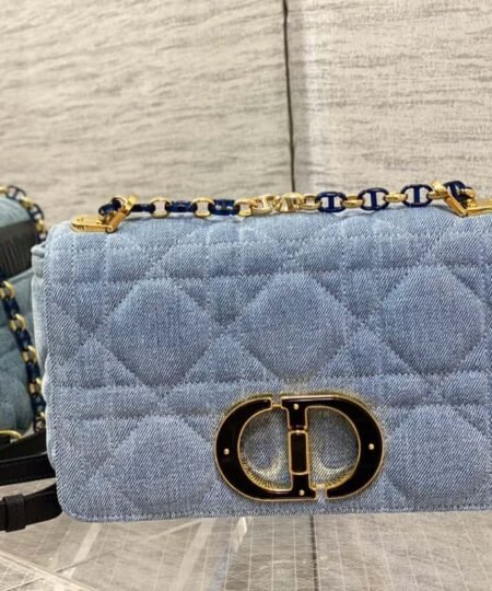 Alternative view of Christian Dior Medium Dior Caro Bag Blue For Women 25.5cm/10in CD M9242WTJF_M928