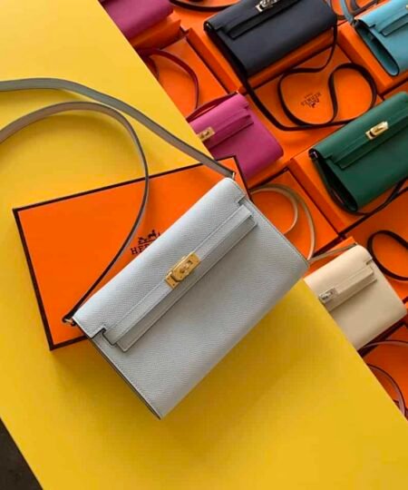 Alternative view of Hermes Kelly Wallet To Go Woc Epsom White For Women, Women's Wallet 8.3in/21cm