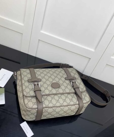 Alternative view of Gucci Messenger Bag Black For Men 28cm GG 658542 K9GSN 8358