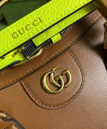 Alternative view of Gucci Diana Mini Tote Bag Brown For Women 8in/20cm GG 655661-17QDT-2582