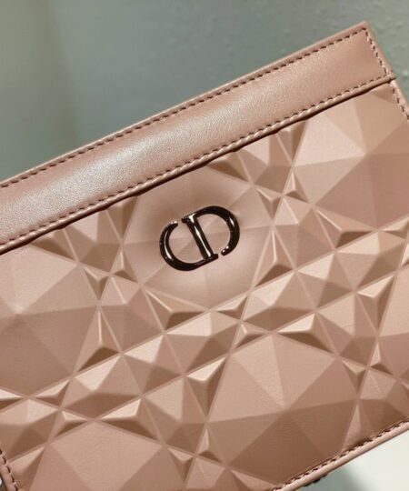 Alternative view of Christian Dior Caro Zipped Pouch With Chain Pink For Women 7.5in/19cm CD