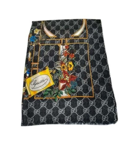 Gucci Animal Floral Scarf 200cm/79in For Women