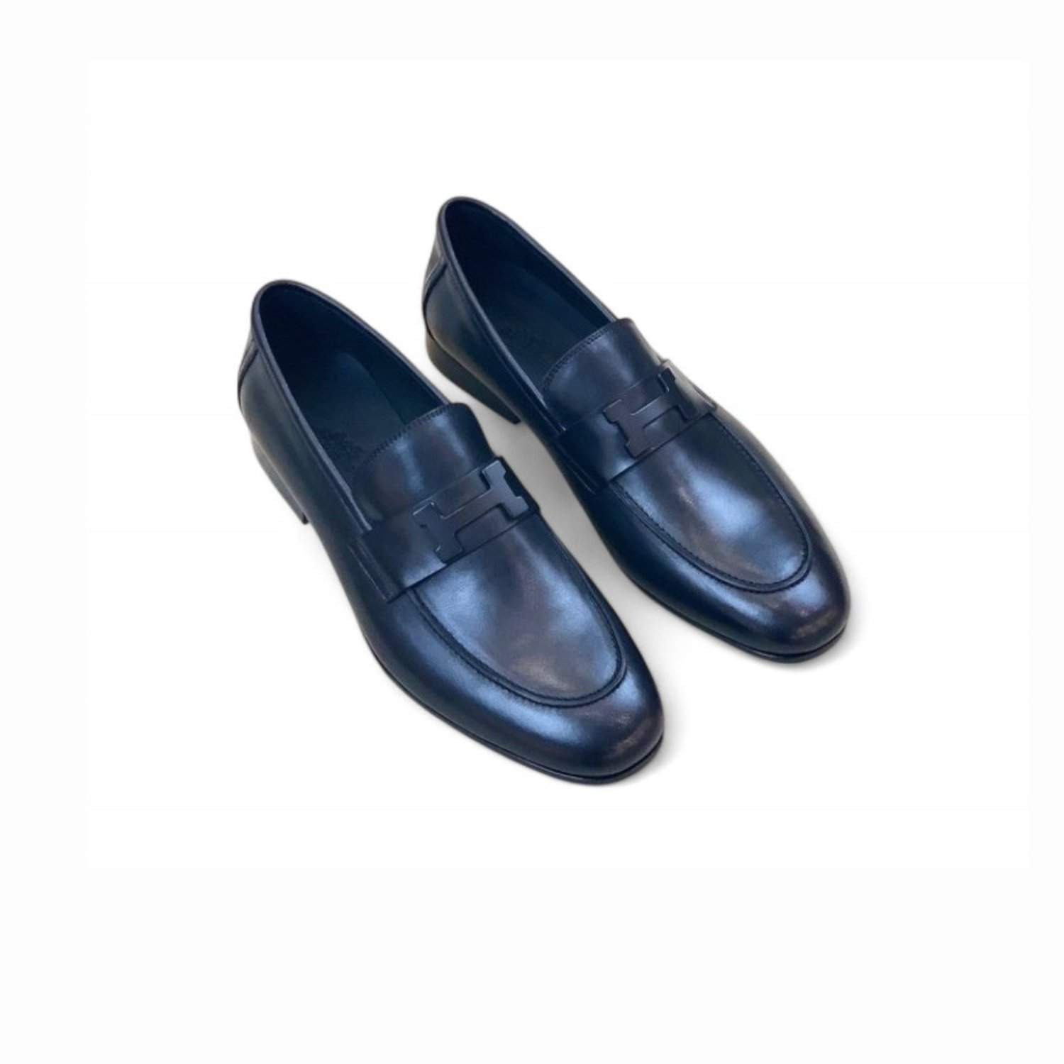 Hermes Paris Loafer Black For Men
