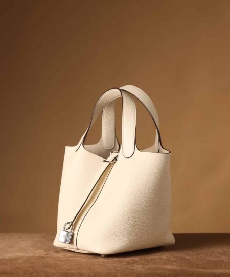 Alternative view of Hermes Picotin Lock 18 Cream Bag For Women, Women's Handbags 7.1in/18cm