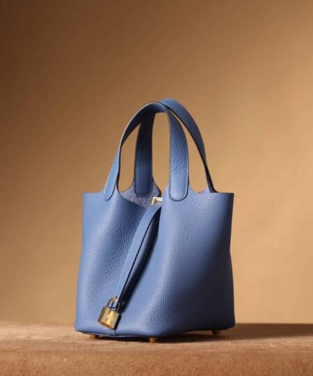 Alternative view of Hermes Picotin Lock 18 Blue Bag For Women, Women's Handbags 7.1in/18cm