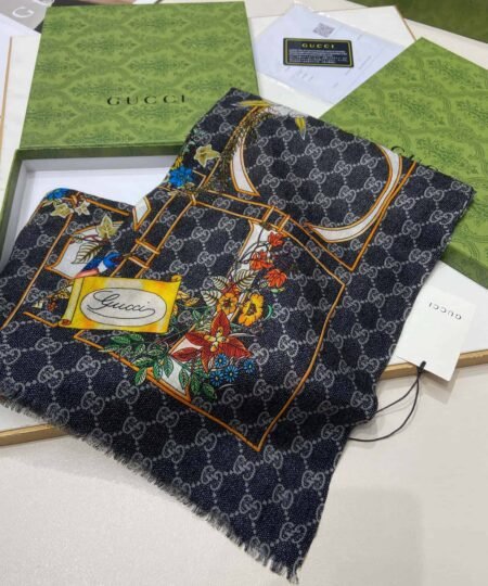 Alternative view of Gucci Animal Floral Scarf 200cm/79in For Women