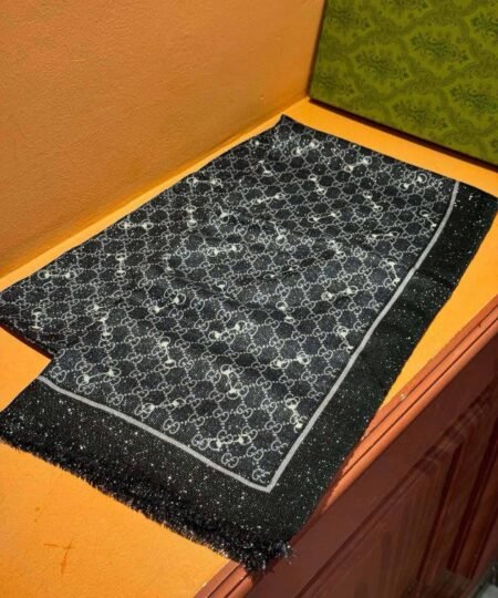 Alternative view of Gucci Glowing Scarf Black 200cm/79in For Women