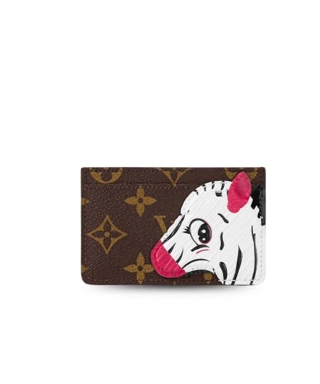 Louis Vuitton Monogram Card Holder Brown For Women M11448 4.3in/11cm