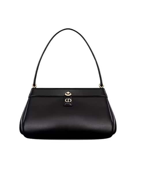 Dior Medium Dior Key Bag Black For Women 12in/30 cm M1843OBEQ_M900