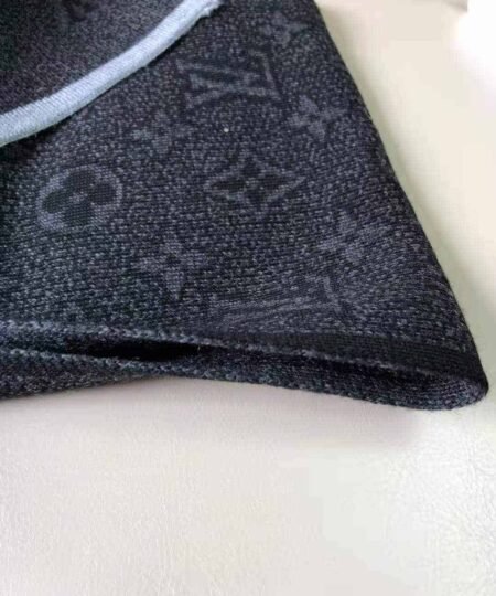 Alternative view of Louis Vuitton My Monogram Eclipse Scarf Black For Women