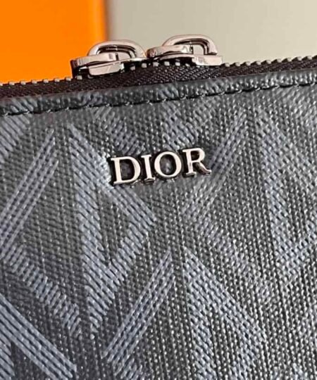 Alternative view of Dior Pouch With Strap Diamond Black/Grey For Women 6.5in/17cm CD 2ESBC119DCO_H43E