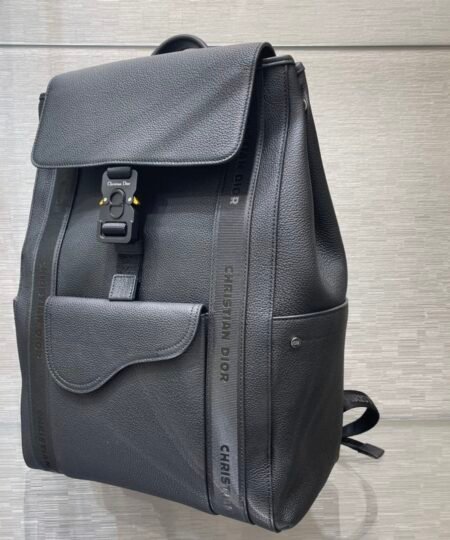 Alternative view of Dior Saddle Backpack Black For Men 17.7 in/45 cm