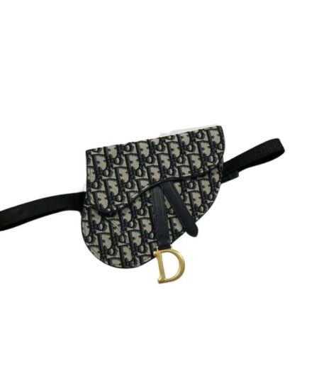 Dior Saddle Belt Bag Beige For Women 7.5in/ 20cm CD