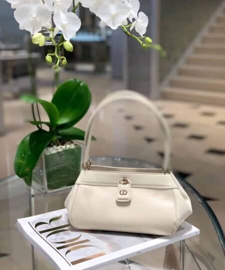 Alternative view of Christian Small Dior Key Bag White For Women 8.5in/22cm M1844OBEQ_M49U