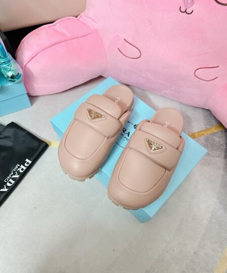 Alternative view of Soft Padded Nappa Sabots Light Pink For Women 0.8 in/ 2cm