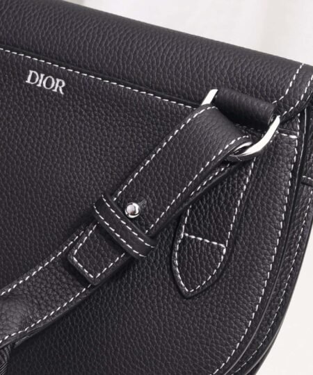 Alternative view of Dior The Saddle Pouch With Border Black/Grey For Women 9.5in/24cm CD