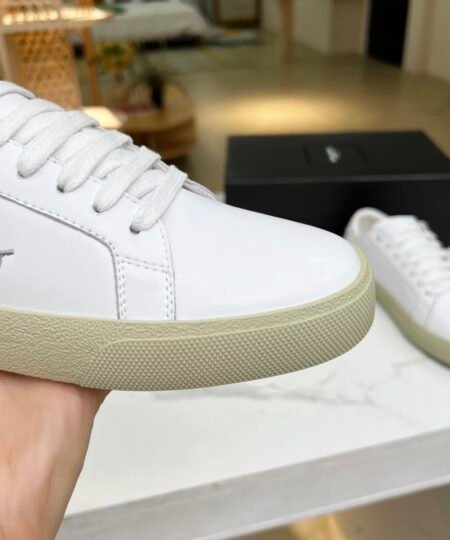 Alternative view of Saint Laurent Women's Court Classic Sl/06 Embroidered Sneakers White For Women YSL