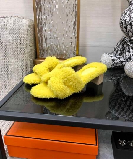 Hermes  Oasis Sandal Yellow For Women 1.97in/5cm