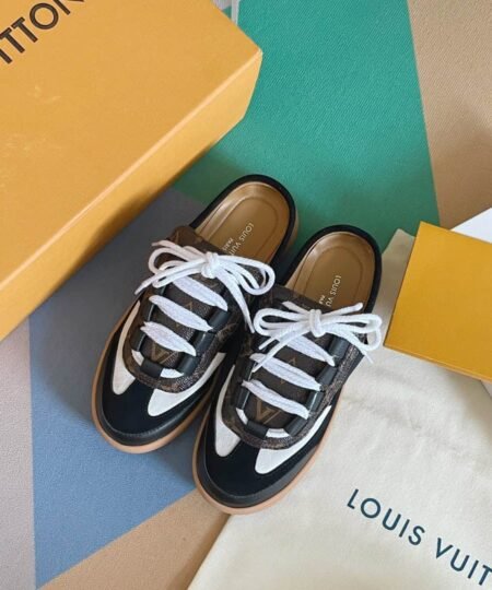 Louis Vuitton Women's Lous Sneakers Beige For Women LV