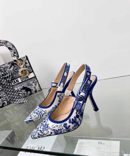 Alternative view of Christian Dior Women's J'Adior Slingback Pump Bright Blue For Women CD KCP762TJU_S60W