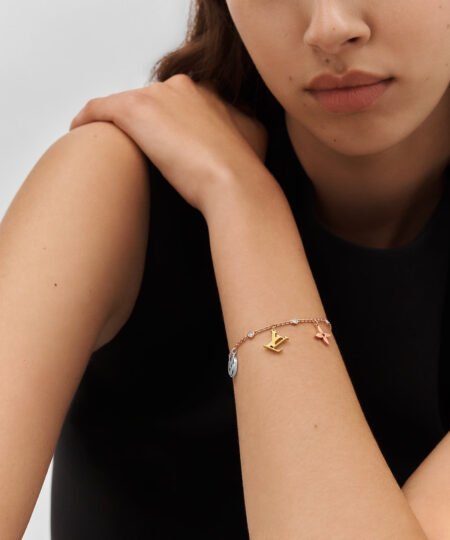 Alternative view of Idylle Blossom Charms Bracelet Gold For Women Q95689