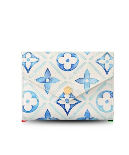 Louis Vuitton Victorine Wallet Blue For Women 4.7in/12cm M83623