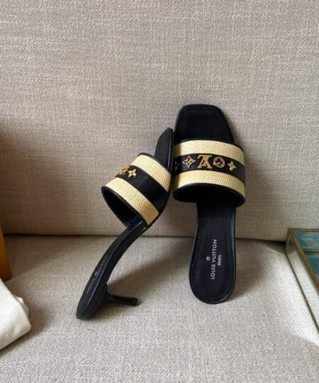 Alternative view of Louis Vuitton Women's Lock It Mule Black For Women LV 2.2in/5.5cm