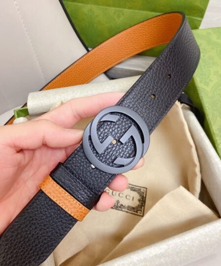 Gucci GG Marmont Reversible Belt Black, Women Belt