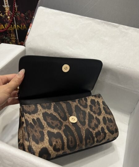 Alternative view of Dolce Gabbana Sicily Bag In Leopard-Print Pony Hair Multicolour For Women 7.9in/20cm DG