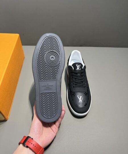 Alternative view of Louis Vuitton Rivoli Sneaker Monogram Metallic Canvas Black For Men LV 1A9FGZ