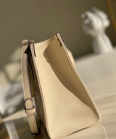 Alternative view of Louis Vuitton Onthego PM Monogram Empreinte Tourterelle Grey/Beige For Women, Women's Handbags, Shoulder And Crossbody Bags 9.8in/25cm LV M45654
