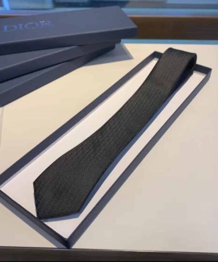 Alternative view of Dior Oblique Tie Black Silk Dior Men Tie 03C1046A0330_C900