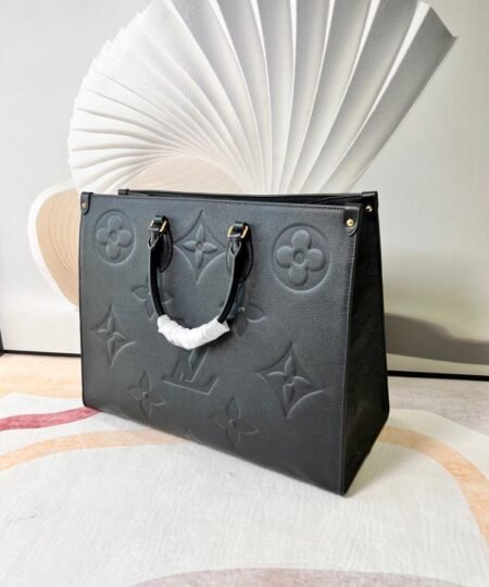 Alternative view of Louis Vuitton Onthego GM Monogram Empreinte Tote Bag Black For Women 41cm LV M44925