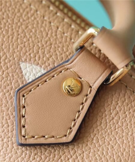 Alternative view of Louis Vuitton Nano Speedy Monogram Empreinte Arizona Beige / Cream For Women, Women's Handbags, Shoulder And Crossbody Bags 6.3in/16cm LV M81457