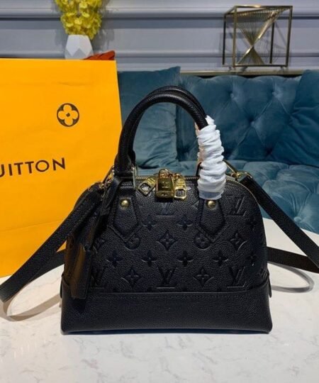 Alternative view of Louis Vuitton Neo Alma BB Monogram Empreinte Canvas Black For Women, Women's Handbags, Shoulder And Crossbody Bags 9.8in/25cm LV M44829