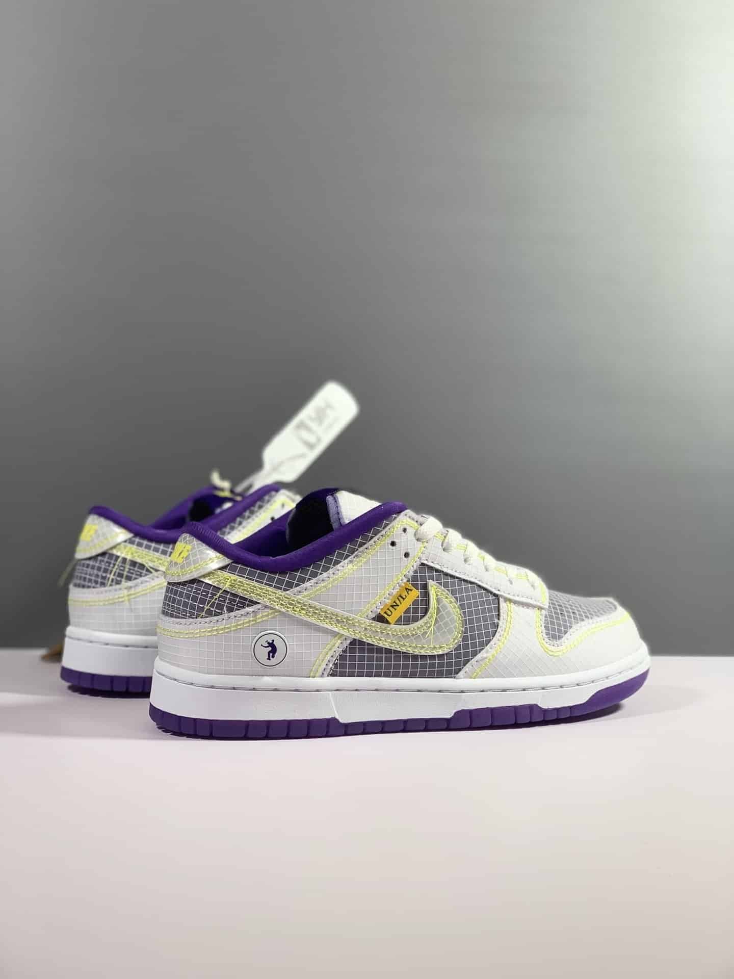 Nike Dunk Low Union Passport Pack Court Purple Sneaker For Men, Men's Shoes - Image 8