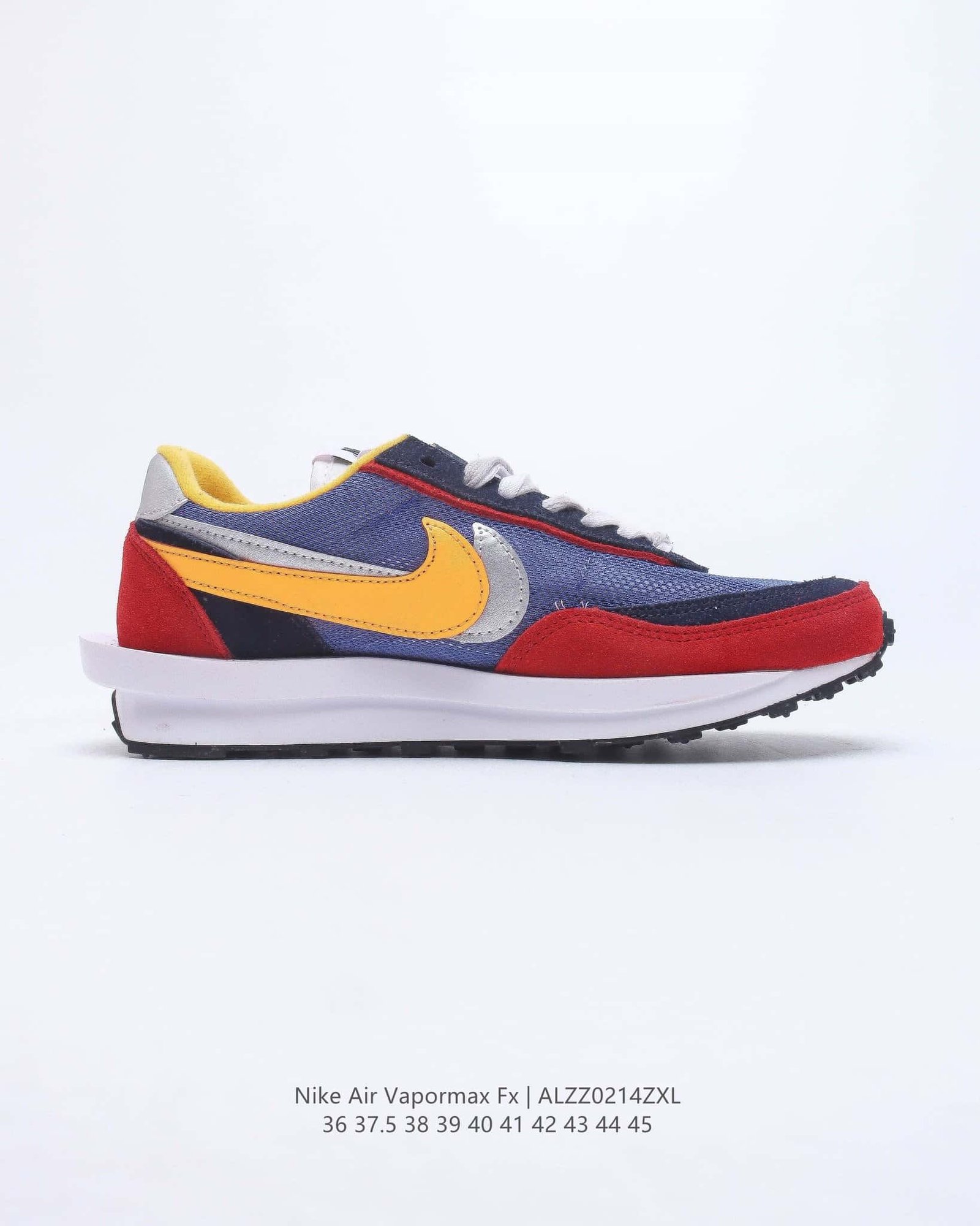 Nike LDWaffle Sacai 'Varsity Blue & Varsity Red & Del Sol' Sneaker For Men, Men's Shoes - Image 2
