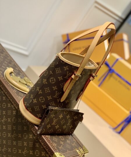 Alternative view of Louis Vuitton Petit Bucket Bag Monogram Canvas For Women 10.2in/26cm LV M42238