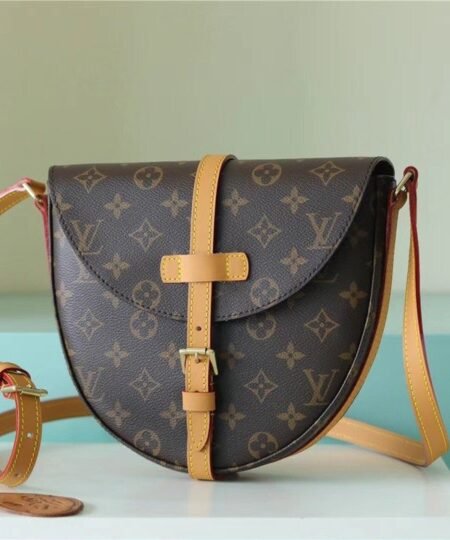 Louis Vuitton Chantilly MM Shoulder Bag Monogram For Women Brown LV 24cm/9.4in M51233