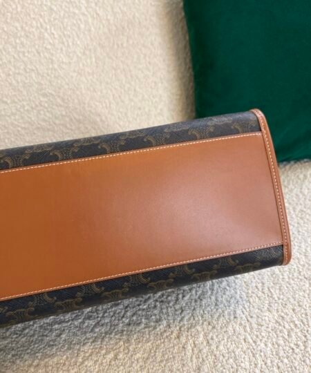 Alternative view of Celine Horizontal Cabas In Triomphe Canvas Tan For Women 17in/43cm 197912BZJ.04LU