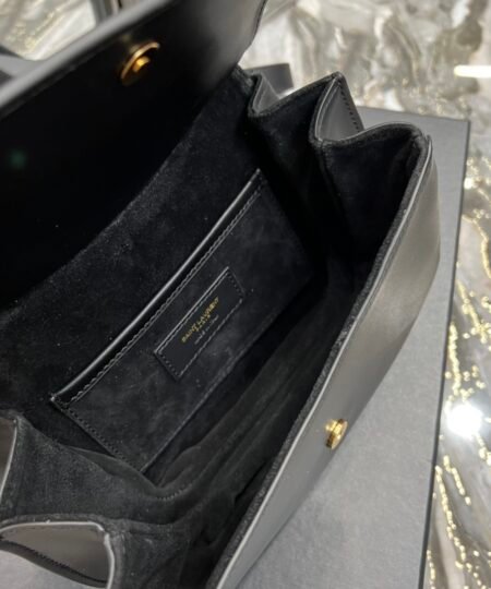 Alternative view of Saint Laurent Charlie Medium Shoudler Bag Black For Women 9.1in/23cm YSl 6867422R20W1000