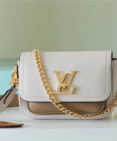 Louis Vuitton Lockme Tender White For Women 7.5in/19cm LV