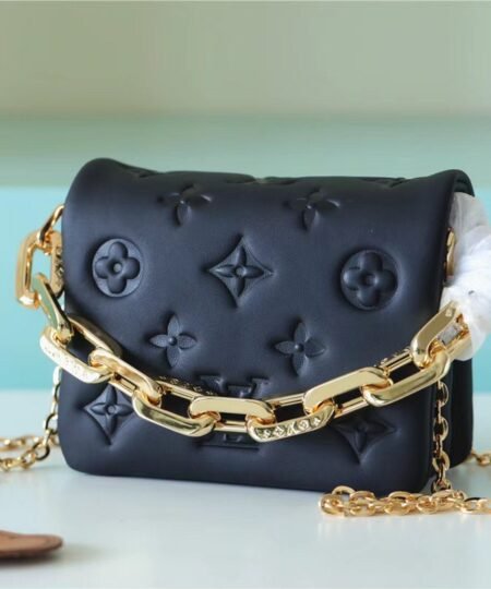 Louis Vuitton Beltbag Coussin Monogram Black For Women 5.1in/13cm LV