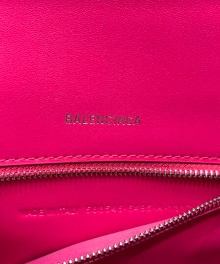 Alternative view of Balenciaga Hourglass Small Handbag In Dark Pink, For Women, Women's Bags 9in/23cm