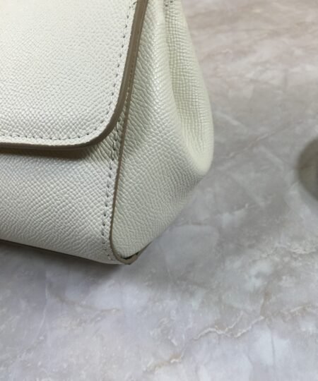 Alternative view of Dolce Gabbana Medium Sicily Handbag In Dauphine White For Women 10.2in/26cm DG BB4347A100180001