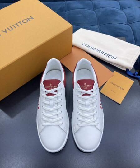 Alternative view of Louis Vuitton Luxembourg Tennis White/Red For Men LV