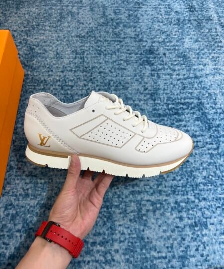 Alternative view of Louis Vuitton Formal Dimension High Derby Rubber White For Men LV