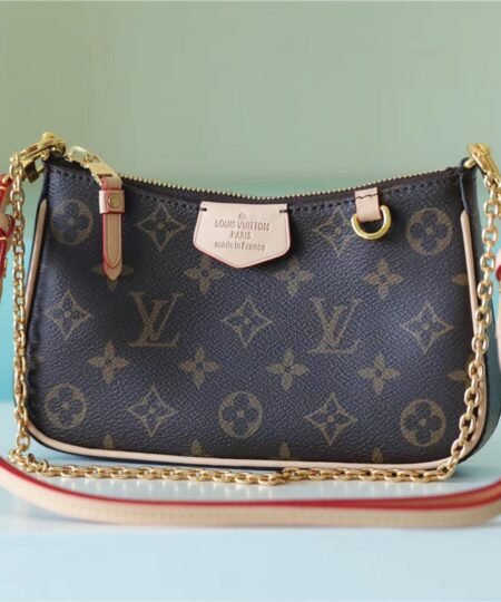 Louis Vuitton Easy Pouch On Strap Monogram Canvas For Women, Women's Handbags, Shoulder And Crossbody Bags 19cm/7.5in LV