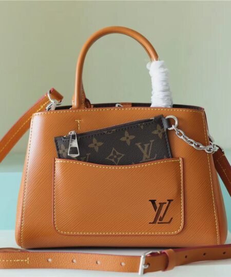 Louis Vuitton Marelle Epi Caramel Brown For Women 9.8in/25cm LV