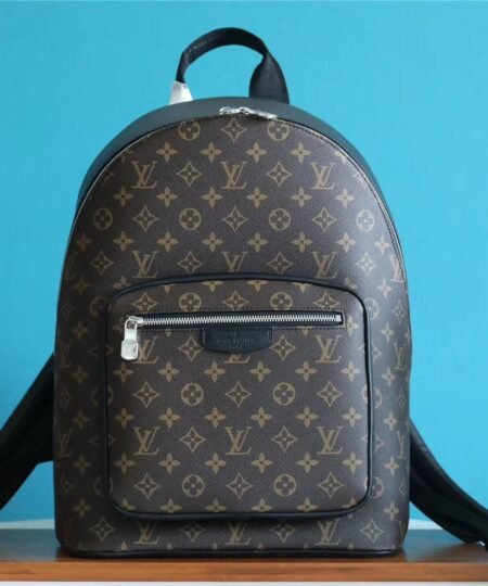 Louis Vuitton Josh Backpack Monogram Macassar For Men, Men's Bags, Men's Backpack 15.7in/40cm LV M45349
